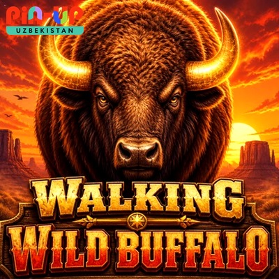 Onlayn kazino o‘yini «Walking Wild Buffalo» — lobby preview